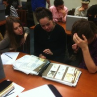 Bard College Students in the Archive
