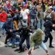 Protesters surround Spanish parliament
