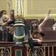 Pro-Choice protesters removed from Spanish Parliament
