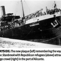 Alicante plaque recalls final rescue voyage
