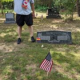 Graves Visited by a Michigan Volunteer