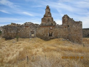 On December 5th, 1937 James Neugass arrived in Spain and the Village of Saelices. There he saw these old Moorish ruins called El Castillejo (Pictured). Just down the road he arrived at the American Hospital in Villa Paz where he would wait in frustration to go into action.