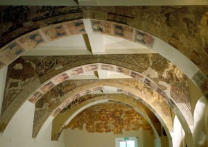 The disputed frescos, courtesy of MNAC
