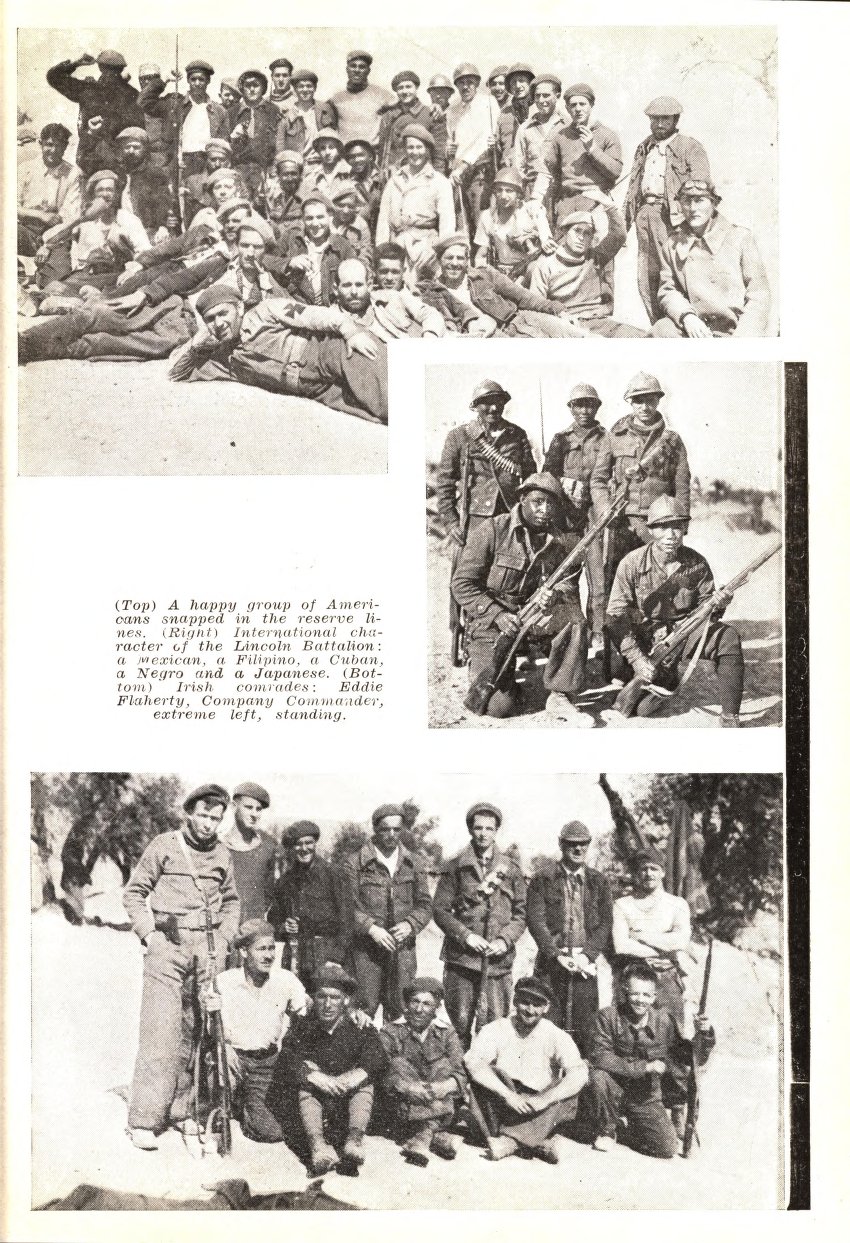 Page from the Book of the XV Brigade (1938).