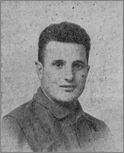 ANTONIS THEODOLLOL  Fighter in the first English-Speaking Company of December, 1936.  