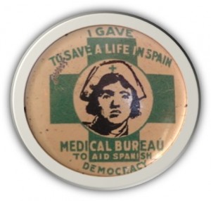 American Medical Bureau Button